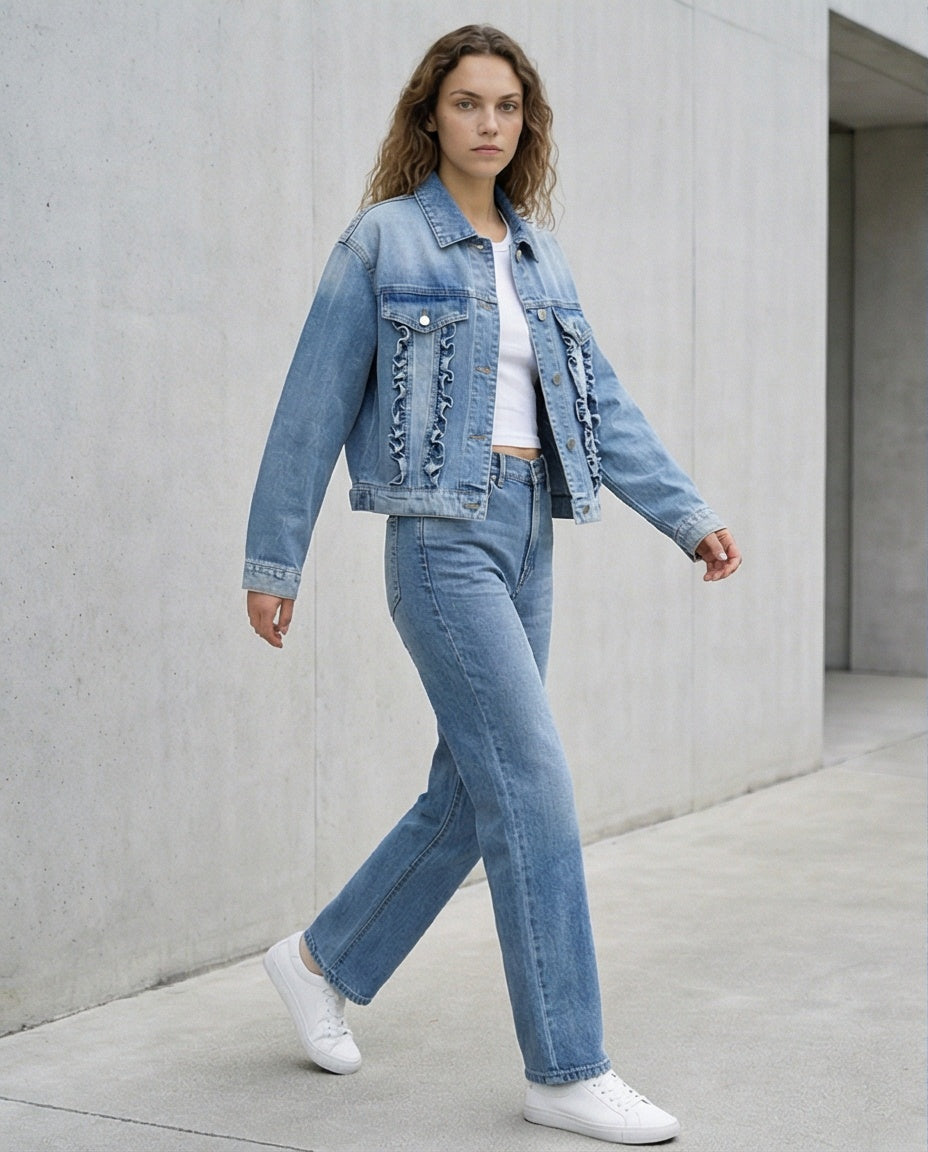 The Volant Ruffle Jacket