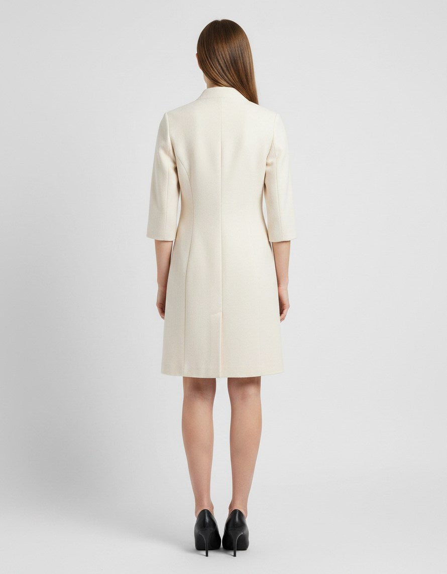 A-Line Button Front Coat