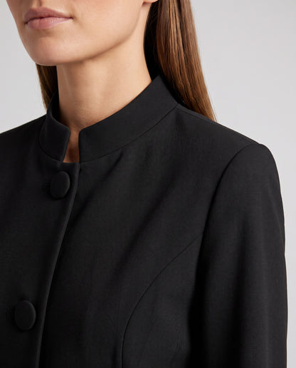 A-Line Button Front Coat