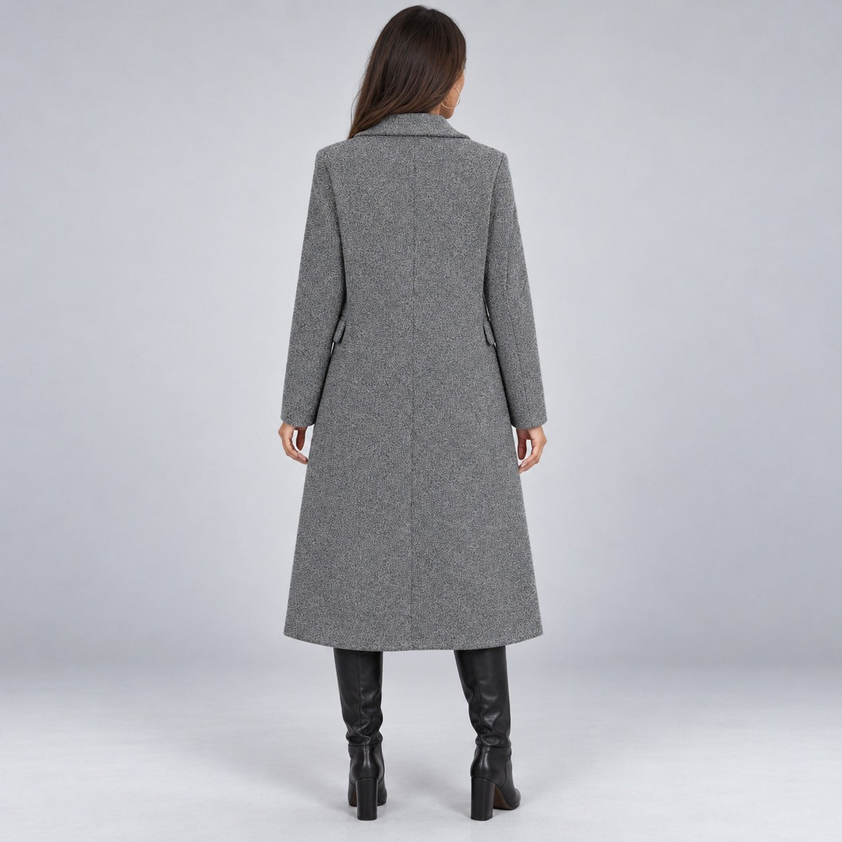 Double Breasted Midi Coat