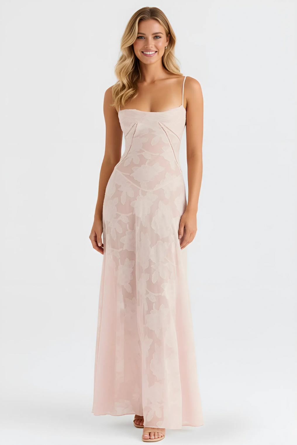 Floral Corset Maxi Dress