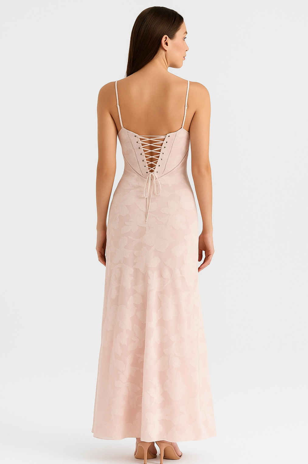 Floral Corset Maxi Dress
