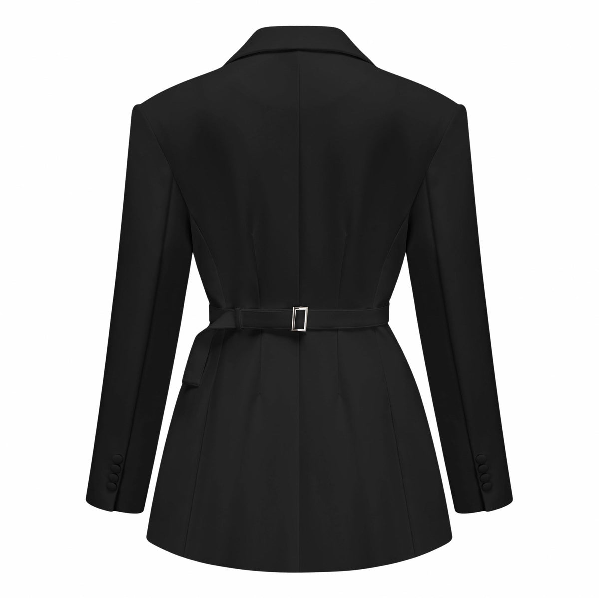 Long Sleeve Double Breasted Blazer Dress