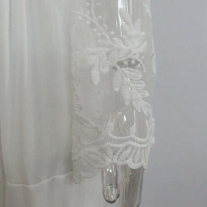 Off Shoulder Lace Trim Maxi Dress