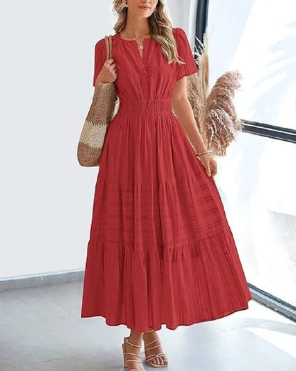 Smocked Tiered Maxi Dress